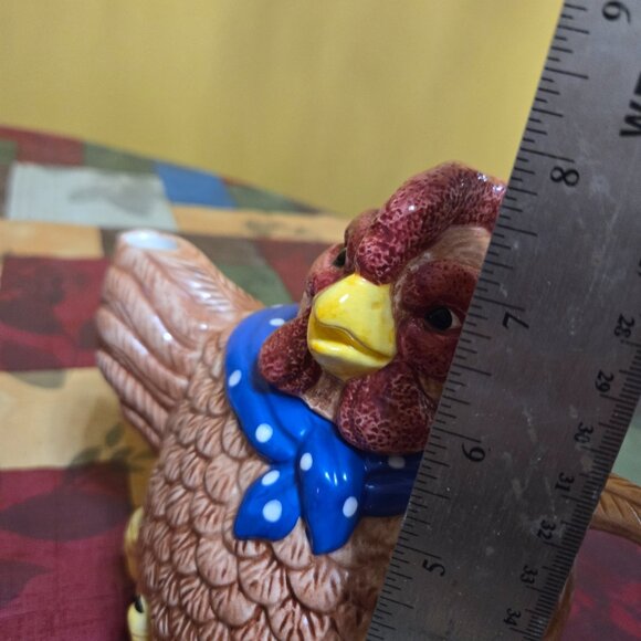 ROOSTER TEAPOT 7.50" TALL BY JAY MADE IN CHINA - Picture 2 of 8